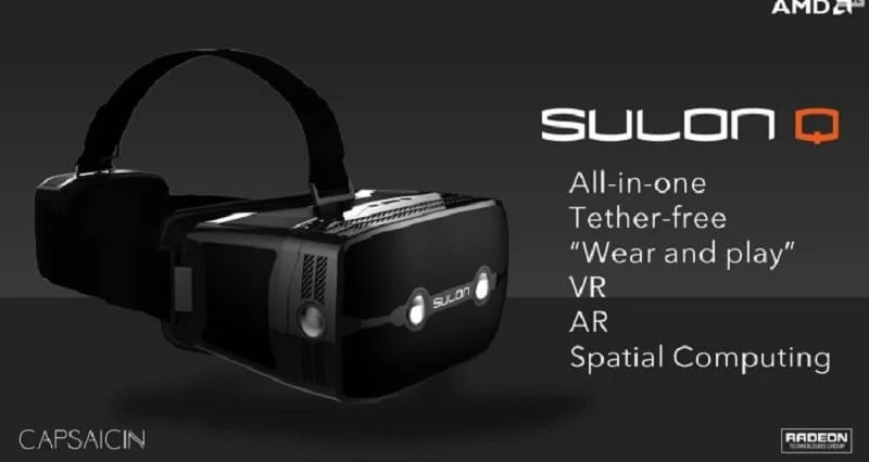 Sulon Technologies and AMD Announce The Sulon Q Wireless VR Headset